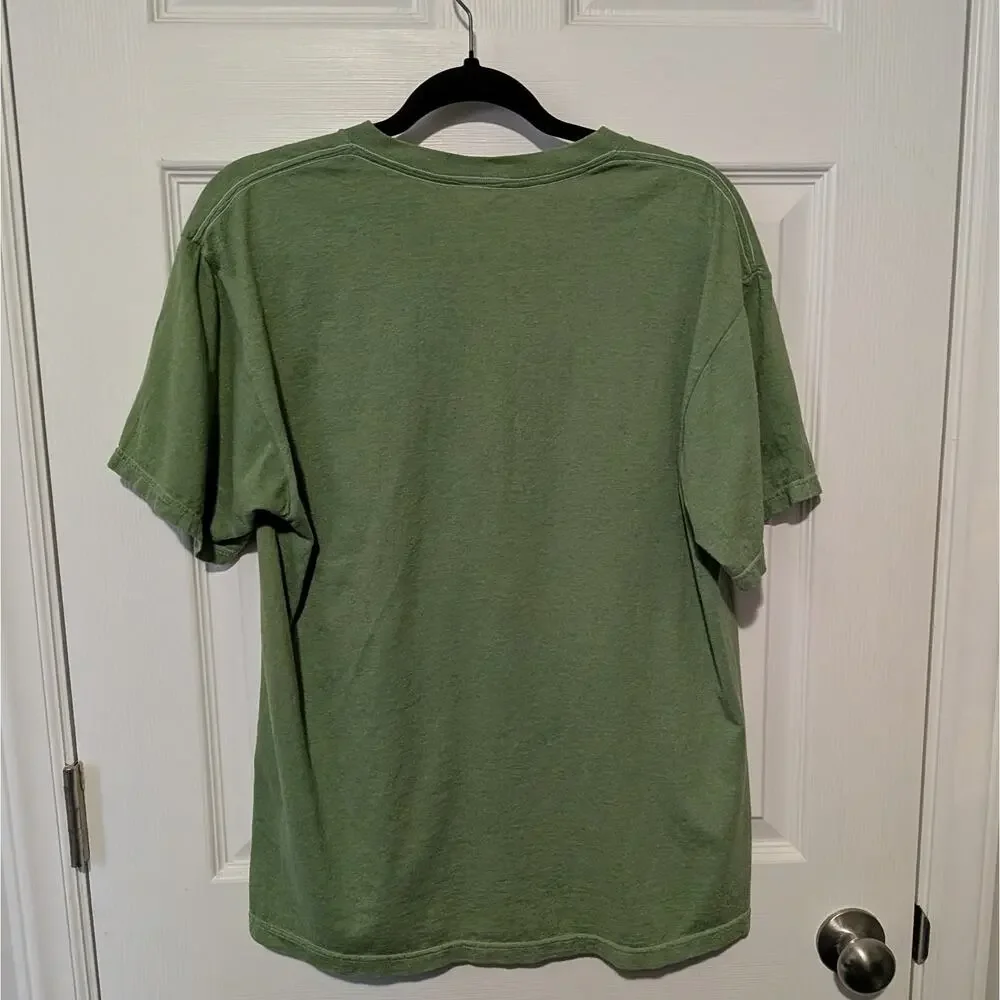 American Rag Trust Me I'm Irish Graphic T-Shirt Sz Lrg Sage Green St Patrick's